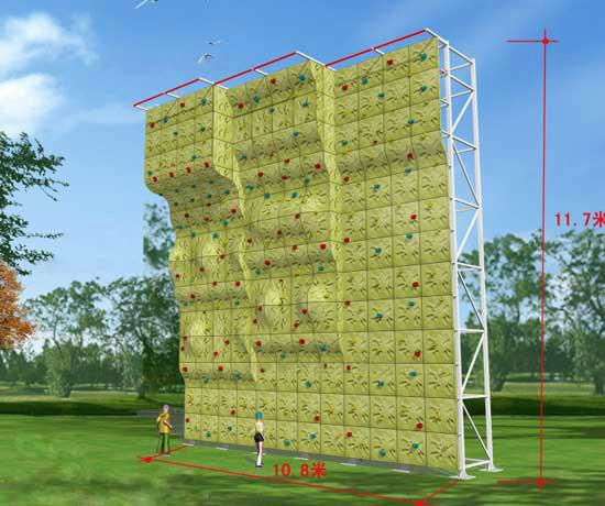 攀岩墙-室内儿童攀岩墙工程-攀岩场图片