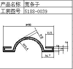 供应汽车橡胶条橡胶件密封条密封件，汽车橡胶条厂家图片