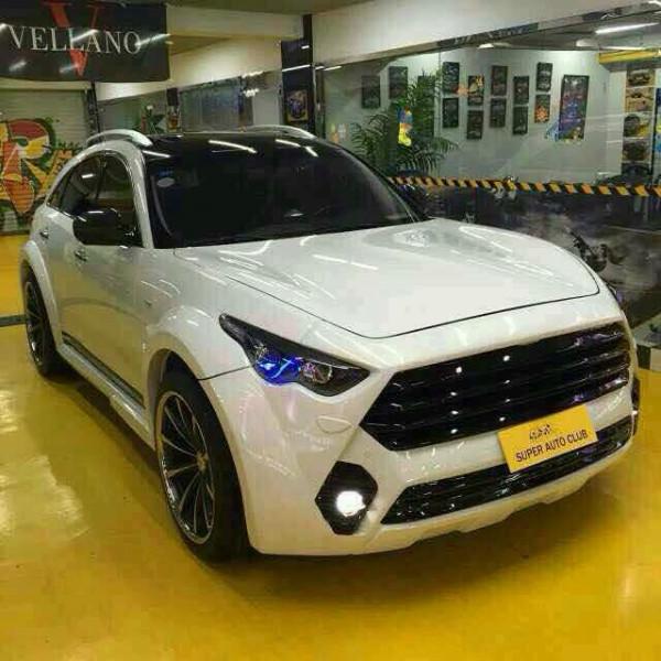 供应英菲尼迪FX35改装大包围 FX35 QX70改装俄罗斯大包围 FX35宽体包围