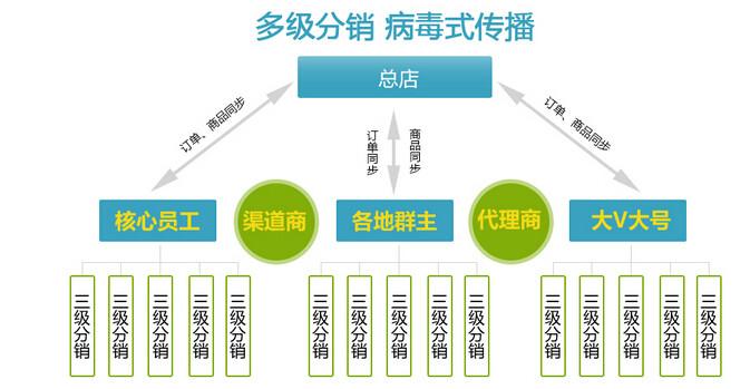 供应山东微分销系统加盟代理