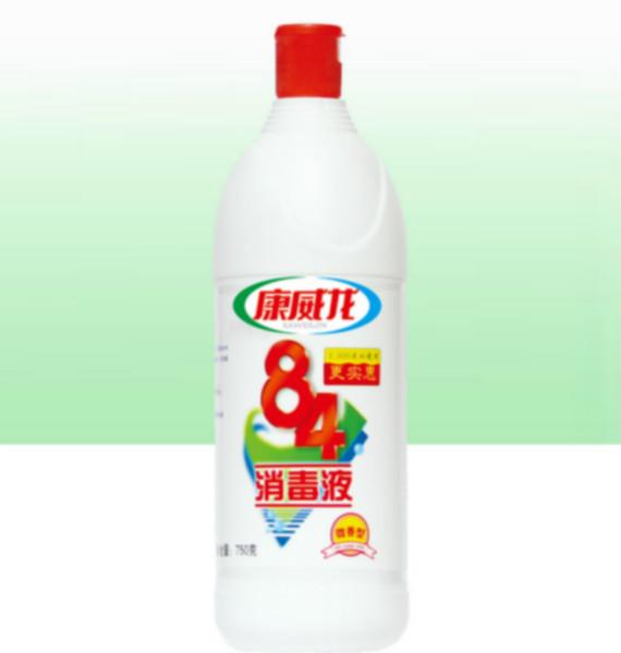 供应84消毒液消毒水漂白液批发 家用清洁消毒剂750ml 20瓶/箱 厂家直供图片