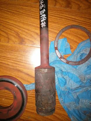 電廠高中壓配汽門門桿維修處理圖片