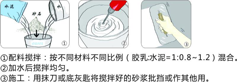 青龙聚合物建筑防水胶乳CQ102供应青龙聚合物建筑防水胶乳(CQ102)