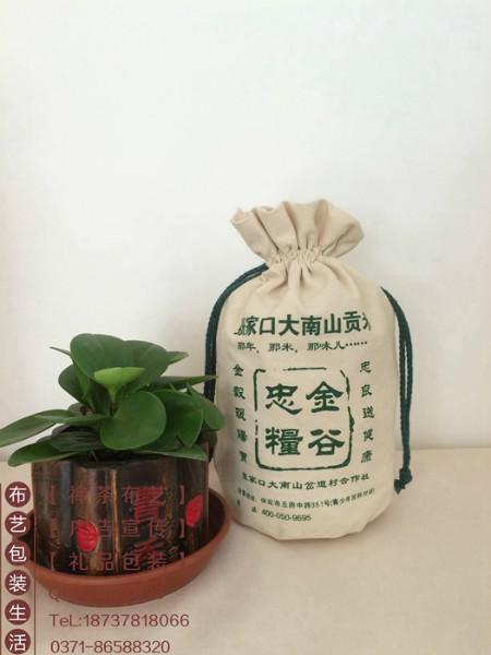 麻布大米袋廠家定做優(yōu)質(zhì)面粉袋-帆布大米拉繩束口