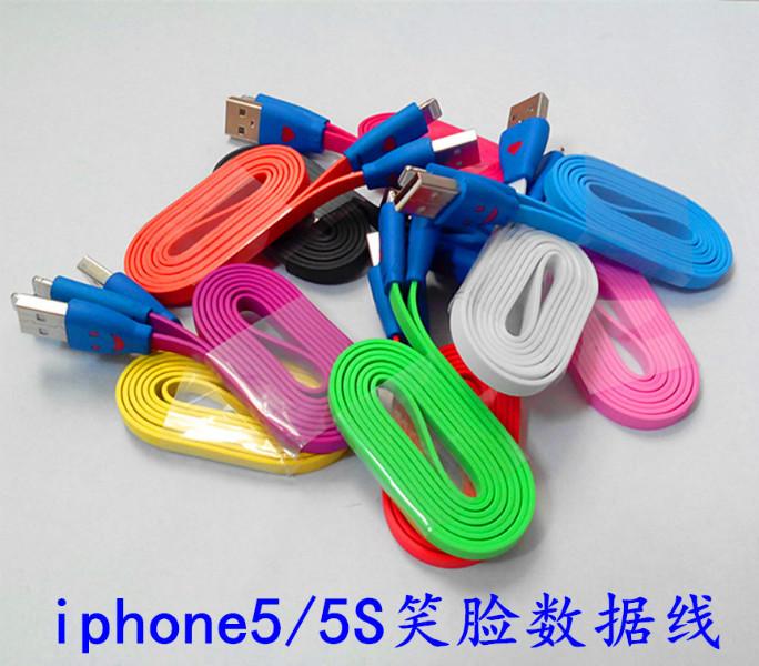 iphone5/5s笑脸数据线图片