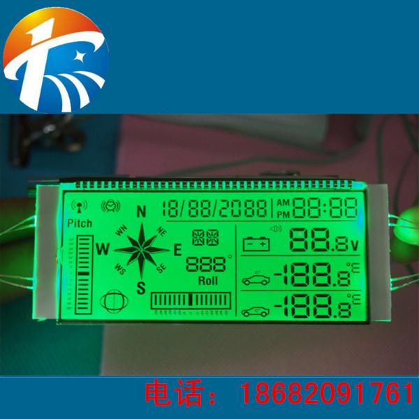 汽车空调lcd液晶显示屏加工厂图片