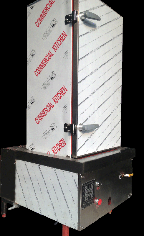 供應(yīng)雄馳廚具快速三門節(jié)能蒸柜