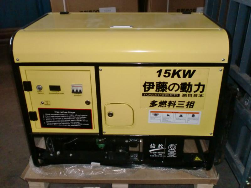 供應(yīng)伊藤動(dòng)力15KW燃?xì)獍l(fā)電機(jī)YT15GFJ