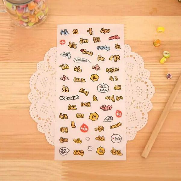 韓版貼畫廠家價格批發(fā)圖片