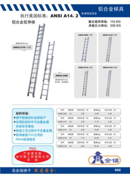 ACA1-120高強度鋁合金直梯圖片