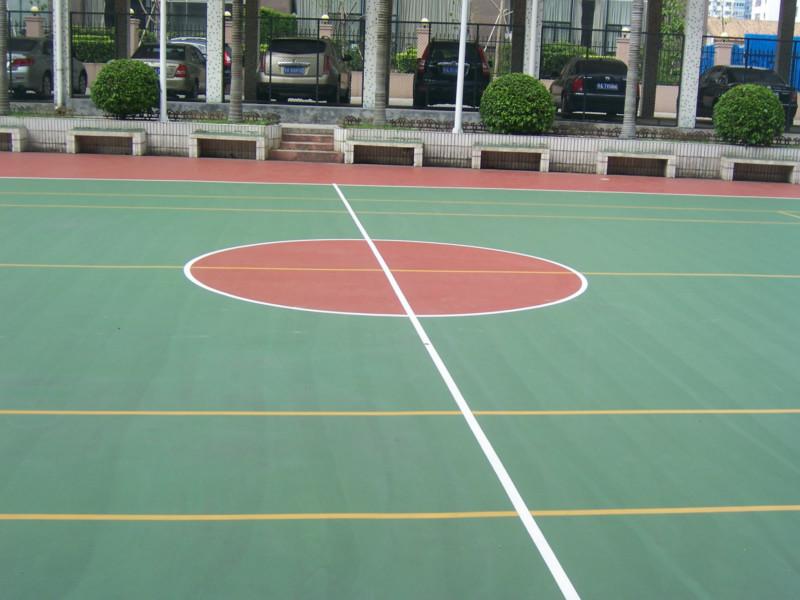 供應(yīng)塑膠籃球場建設(shè)/塑膠籃球場廠家
